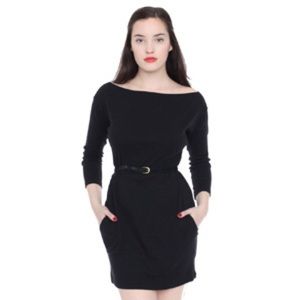 American Apparel Boatneck Pocket Dress